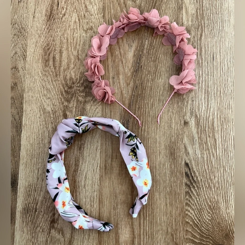 2 Ct Girls Hair Accesories unbranded Head Bands (0528)